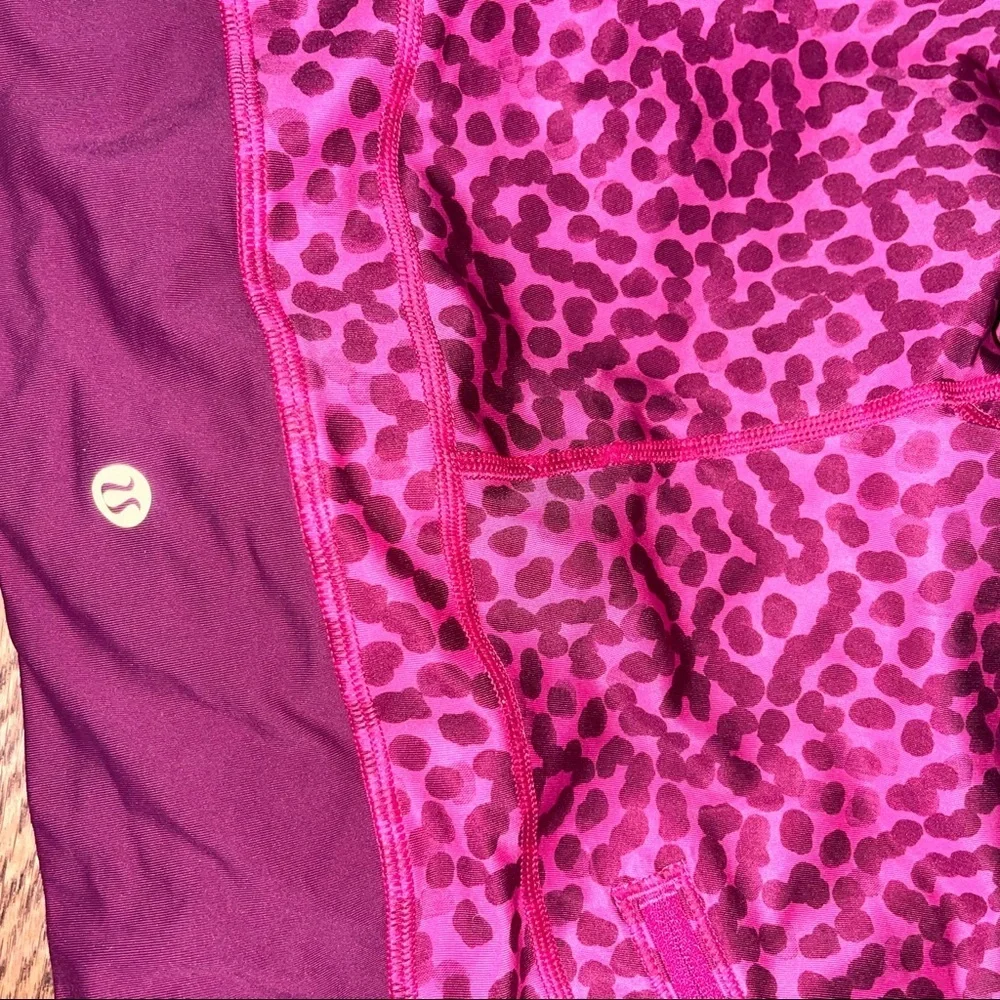 Lululemon‎ Athleisure Workout Stretchy Sport Cropped Capris Leggings